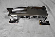 Aluminum Tuned Port Intake Manifold Plenum AFTER Chrome-Like Metal Polishing and Buffing Services - Aluminum Polishing