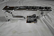 Aluminum Tuned Port Intake Manifold Plenum AFTER Chrome-Like Metal Polishing and Buffing Services - Aluminum Polishing