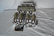 Aluminum Intake Manifold for Mazda RX7 BEFORE Chrome-Like Metal Polishing and Buffing Services / Restoration Services