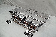 Chevrolet ZR-1 Corvette LT5 Aluminum Intake Manifold AFTER Chrome-Like Metal Polishing and Buffing Services - Aluminum Polishing