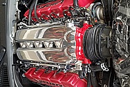 2005 Dodge Viper SRT-10 Aluminum Intake Manifold AFTER Chrome-Like Metal Polishing and Buffing Services - Aluminum Polishing 