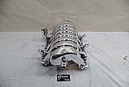 Dodge Hemi 6.4L V8 Engine Intake Manifold for 1973 Duster AFTER Chrome-Like Metal Polishing - Aluminum Polishing Services