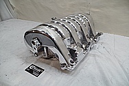 Dodge Hemi 6.4L V8 Engine Intake Manifold for 1973 Duster AFTER Chrome-Like Metal Polishing - Aluminum Polishing Services