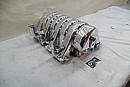 Dodge Hemi 6.4L V8 Engine Intake Manifold for 1973 Duster AFTER Chrome-Like Metal Polishing - Aluminum Polishing Services