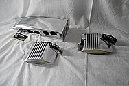 1989 Chevrolet Camaro IROC Z28 Convertible TPI Plenum Setup AFTER Chrome-Like Metal Polishing and Buffing Services - Aluminum Polishing Services 