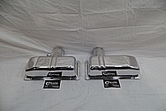 2004 - 2008 Lamborghini Gallardo Aluminum Airbox Intake Covers AFTER Chrome-Like Metal Polishing and Buffing Services - Aluminum Polishing Services