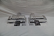 2004 - 2008 Lamborghini Gallardo Aluminum Airbox Intake Covers AFTER Chrome-Like Metal Polishing and Buffing Services - Aluminum Polishing Services