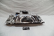 Dart Aluminum Intake Manifold AFTER Chrome-Like Metal Polishing and Buffing Services - Aluminum Polishing Services