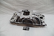 Dart Aluminum Intake Manifold AFTER Chrome-Like Metal Polishing and Buffing Services - Aluminum Polishing Services