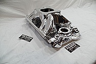 Dart Aluminum Intake Manifold AFTER Chrome-Like Metal Polishing and Buffing Services - Aluminum Polishing Services