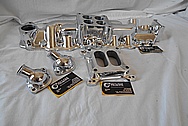 Aluminum Intake Manifold AFTER Chrome-Like Metal Polishing and Buffing Services - Aluminum Polishing Services 