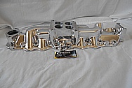 Aluminum Intake Manifold AFTER Chrome-Like Metal Polishing and Buffing Services - Aluminum Polishing Services 