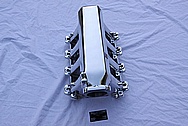 Chevy Corvette Aluminum Intake Manifold AFTER Chrome-Like Metal Polishing and Buffing Services