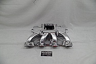 Aluminum Intake Manifold AFTER Chrome-Like Metal Polishing and Buffing Services - Aluminum Polishing Services