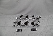 Offenhauser Aluminum Intake Manifold AFTER Chrome-Like Metal Polishing and Buffing Services - Aluminum Polishing Services