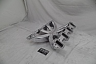 Aluminum Intake Manifold AFTER Chrome-Like Metal Polishing and Buffing Services - Aluminum Polishing Services