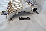 Mitsubishi 3000GT Aluminum Engine Intake Manifold AFTER Chrome-Like Metal Polishing and Buffing Services - Aluminum Polishing Services