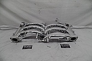 Nissan 300ZX Aluminum Intake Manifold AFTER Chrome-Like Metal Polishing and Buffing Services - Aluminum Polishing Services