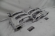 Nissan 300ZX Aluminum Intake Manifold AFTER Chrome-Like Metal Polishing and Buffing Services - Aluminum Polishing Services