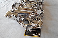 Aluminum Intake Manifold AFTER Chrome-Like Metal Polishing and Buffing Services - Aluminum Polishing Services