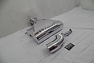 Ford Mustang Edelbrock Performer RPM II Aluminum Intake Manifold AFTER Chrome-Like Metal Polishing and Buffing Services - Aluminum Polishing Services