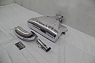 Ford Mustang Edelbrock Performer RPM II Aluminum Intake Manifold AFTER Chrome-Like Metal Polishing and Buffing Services - Aluminum Polishing Services