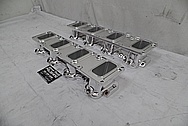 Aluminum V8 Engine Intake Manifold Kit AFTER Chrome-Like Metal Polishing and Buffing Services / Restoration Services - Aluminum Polishing