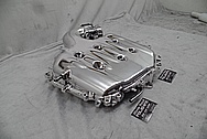 Nissan 350Z Aluminum Intake Manifold AFTER Chrome-Like Metal Polishing and Buffing Services - Aluminum Polishing 