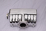 Ford Mustang Cobra Edelbrock 5.0L Aluminum Intake Manifold AFTER Chrome-Like Metal Polishing and Buffing Services