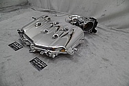 Nissan 350Z Aluminum Intake Manifold AFTER Chrome-Like Metal Polishing and Buffing Services - Aluminum Polishing 