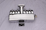 Edelbrock Ford V8 Aluminum Intake Manifold AFTER Chrome-Like Metal Polishing and Buffing Services