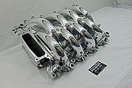 2001 Ford Mustang GT Bullitt Aluminum Intake Manifold AFTER Chrome-Like Metal Polishing and Buffing Services - Aluminum Polishing