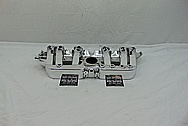 Jeep 4.0L 6 Cylinder Aluminum Intake Manifold AFTER Chrome-Like Metal Polishing and Buffing Services - Aluminum Polishing