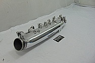 Nissan RB 26 Skyline Engine Aluminum Intake Manifold AFTER Chrome-Like Metal Polishing and Buffing Services - Aluminum Polishing Services