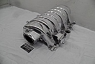 Dodge Challenger Hemi Aluminum V8 Intake Manifold AFTER Chrome-Like Metal Polishing and Buffing Services - Aluminum Polishing Services