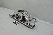 Parker 302W Aluminum V8 Intake Manifold AFTER Chrome-Like Metal Polishing and Buffing Services - Aluminum Polishing Services