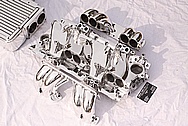 V8 Aluminum Intake Manifold AFTER Chrome-Like Metal Polishing and Buffing Services