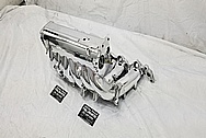 Toyota Supra 2JZ-GTE Aluminum Intake Manifold AFTER Chrome-Like Metal Polishing and Buffing Services - Aluminum Polishing