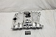 Oldsmobile 350 Offenhauser Aluminum Intake Manifold AFTER Chrome-Like Metal Polishing and Buffing Services / Restoration Services - Aluminum Polishing