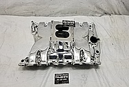 Oldsmobile 350 Offenhauser Aluminum Intake Manifold AFTER Chrome-Like Metal Polishing and Buffing Services / Restoration Services - Aluminum Polishing