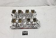 SBF (Small Block Ford) Aluminum Intake Manifold and Carburetors AFTER Chrome-Like Metal Polishing and Buffing Services / Restoration Services - Aluminum Polishing