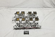 SBF (Small Block Ford) Aluminum Intake Manifold and Carburetors AFTER Chrome-Like Metal Polishing and Buffing Services / Restoration Services - Aluminum Polishing