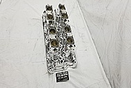 SBF (Small Block Ford) Aluminum Intake Manifold and Carburetors AFTER Chrome-Like Metal Polishing and Buffing Services / Restoration Services - Aluminum Polishing