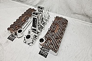 Eddie Meyer Aluminum Flathead Intake Manifold AFTER Chrome-Like Metal Polishing - Aluminum Polishing