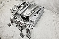 TPI Aluminum Intake Manifold System AFTER Chrome-Like Metal Polishing - Aluminum Polishing