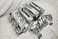 TPI Aluminum Intake Manifold System AFTER Chrome-Like Metal Polishing - Aluminum Polishing