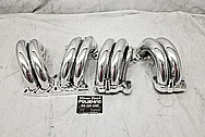 TPI Aluminum Intake Manifold Runners AFTER Chrome-Like Metal Polishing - Aluminum Polishing