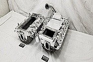 Ford Shelby GT500 Aluminum Supercharger Lower Intake Manifold AFTER Chrome-Like Metal Polishing - Aluminum Polishing