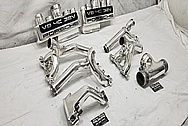 1986 Porsche 928 Aluminum Intake Manifold System AFTER Chrome-Like Metal Polishing and Buffing Services / Restoration Services - Aluminum Polishing 