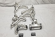 1986 Porsche 928 Aluminum Intake Manifold System AFTER Chrome-Like Metal Polishing and Buffing Services / Restoration Services - Aluminum Polishing 